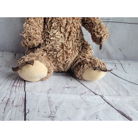 Build A Bear Beaver Plush Stuffed Animal 14in Long Brown Fur Sits Up BABWS - Picture 2 of 9